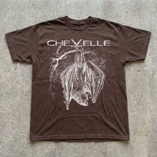 Chevelle Bat Graphic Rock band Dark Chocolate Basic T shirt S-2345XL NH26676 picture