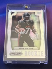 2023 Panini Prizm Flashback Rookie Bijan Robinson #PFR-6 Silver Prizm RC picture