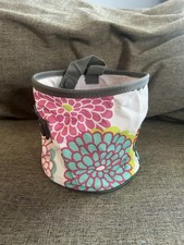 Thirty One Oh Snap Bin In Bubble Bloom Round Organization Caddy Floral New picture