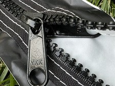 20, Unused #10 YKK Marine Zippers BLACK  78