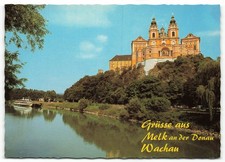 Melk Donau Wachau Baroque Benedictine Abbey 1728 Postcard picture
