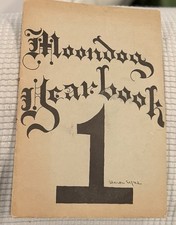 Moondog Yearbook 1 Poetry Softcover Illustrated KAZ Press 1967 English picture