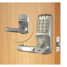 CODELOCKS CL5210-BS Electronic Key Lock,3 hr. Fire Rating 49XP43 picture