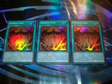 3x Crimson Gaia 1st Edition Super Rare RA05-EN070 Yu-Gi-Oh picture