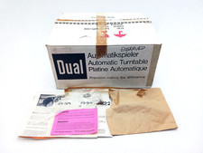 NOS Dual 1226 Turntable with Base & Dust Cover. Never Used picture