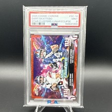 Topps Cosmic Chrome 2025 Dart/Skattebo Star Clusters Lunar Eclipse #SC-14 PSA 9 picture