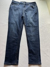 NWT Seven7 Tummy Less Avalon Dark Wash Jeans Women 16 picture