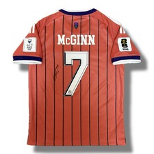 Signed McGINN Scotland vs Haiti World Cup 2026 Football Away Shirt - COA & Proof picture