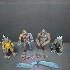 NECA Ultimate Godzilla vs King Kong Figure Lot 5x w/ Broken Mothra 7