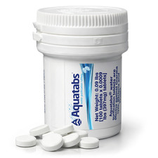 Aquatabs 397mg Water Purification Tablets, 100 Pack (Expires January 2027) picture