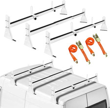Ladder Rack for Van, Van Roof Rack 3 Bars, 800 Lbs, Adjustable 57