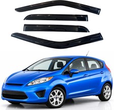 Window Visors Fit for 2009-2019 Ford Fiesta Hatchback, Out-Channel Rain Guards  picture