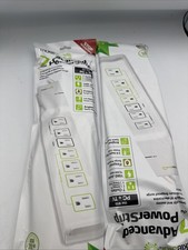 Lot of 2 TrickleStar TS1104 7 Outlet Advanced Power Strip Surge Protector Sealed picture