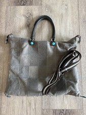 GABS Italy G43 Convertible Genuine Leather Tote Bag Large Purse Crossbody strap picture