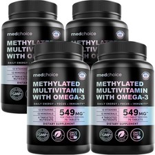 Medchoice Complete 29-In-1 Methylated Multivitamin For Men Omega-3 Once Daily picture