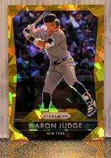 2026 Panini Prizm Baseball Aaron Judge Gold Ice Prizm /10 SSP NY Yankees #17 picture
