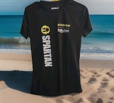Spartan Race Jersey Stadion Finisher Trifecta Athletic Shirt Women’s L, Men’s S picture
