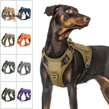 rabbitgoo Military Tactical No Pull Dog Harness Adjustable Reflective Large Vest picture
