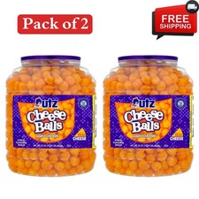Utz Cheese Balls, 23 oz Barrel. Made With Utz's Signature Family - Pack of 2 picture