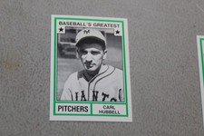 1982 TCMA Baseball's Greatest Sluggers/ Pitchers/Hitters Finish Your List U-Pick picture