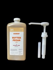 Dunkin Butter Pecan Swirl 64 OZ Jug With Pump Exp April 2027+ picture