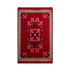 BiggHome 3x5 ft Machine Washable Rug, Ethnic-Inspired Pattern for Living Room picture