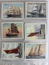 Wills Cigarette Cards 1929 RIGS OF SHIPS Complete Set of 25 picture