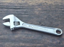 Vintage Proto 704 Forged 4 Inch Adjustable Wrench Made In USA picture