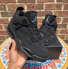 WOMENS Jordan 4 Retro Black Cat Size US (5-8) NEW WITH BOX picture
