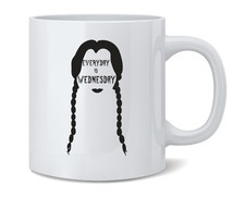 Every Day Is Wednesday Funny Halloween Costume Ceramic Coffee Mug Tea Cup picture