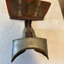 Stereoscope Viewer Vintage Underwood Sun Sculpture With 1 Card picture