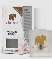 2PK No More Biting Nail Polish Bitter Taste Treatment for Kids&Adults 0.45 fl oz picture