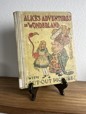 1917 Alice’s Adventures in Wonderland Cut-Out Pictures Lewis Carroll HC picture