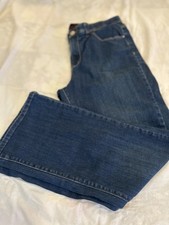 Lee Size 16 M Women's  THE MOST COMFORTABLE JEAN Stretch Classic Bootcut  EUC picture