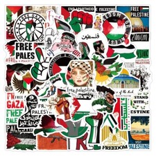 Assorted Palestine Stickers | Free Palestine | 50 Pieces | Sticker Pack Bulk picture
