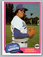 1981 Topps Traded - Fernando Valenzuela #850 (RC) - EX-MT *TEXCARDS* picture