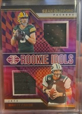 2023 Panini Illusions - Rookie Idols Dual Mem Brett Favre, Sean Clifford #RM-CF picture