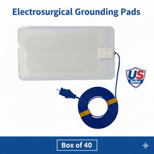 Electrosurgical Grounding Pads - Bovie Pad for Electrocautery Grounding - 40 PCS picture