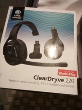 rand mcnally cleardryve 220 wireless headset upgraded version usb-c headset picture