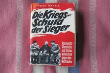 Vintage 1966~ Die Kriegsschuld Der Sieger~ Heinrich Härtle Hardcover Dust Jacket picture