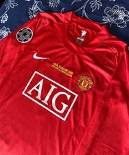 RONALDO #7 Manchester United 2008 Red Retro Jersey- New *ALL SIZES* picture