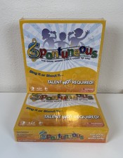 Spontuneous The Song Game - Yellow New Sealed Box picture