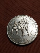 RARE Less Than 1,000 Type 2 1776-1976 US Bicentennial Draper Mint 1 Oz Silver picture