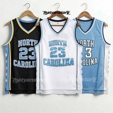 Custom Retro Throwback North Carolina #23 College Basketball Jersey - 3 Colors picture