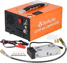 TOAUTO A5 4500Psi 30Mpa PCP Air Compressor,12V DC/110V AC PCP Airgun Compress... picture
