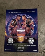 UFC Freedom 250 June 14 White House Championship Fight Event Poster picture