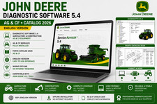 John Deere Service Advisor 5.4 Diagnostic Software AG & CF + Parts Catalog 2026 picture