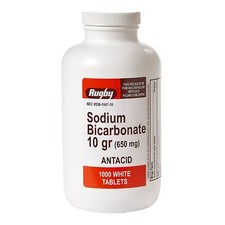 Major Sodium Bicarbonate Tablets 10 gr / 650mg 1000ct  ^ picture