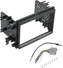 Radio Stereo Double Din Installation Dash Kit w/Wire Harness Compatible picture