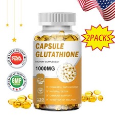 240 Capsule L-Glutathione 1000mg Natural Antioxidant Anti-Aging Skin Whitening picture